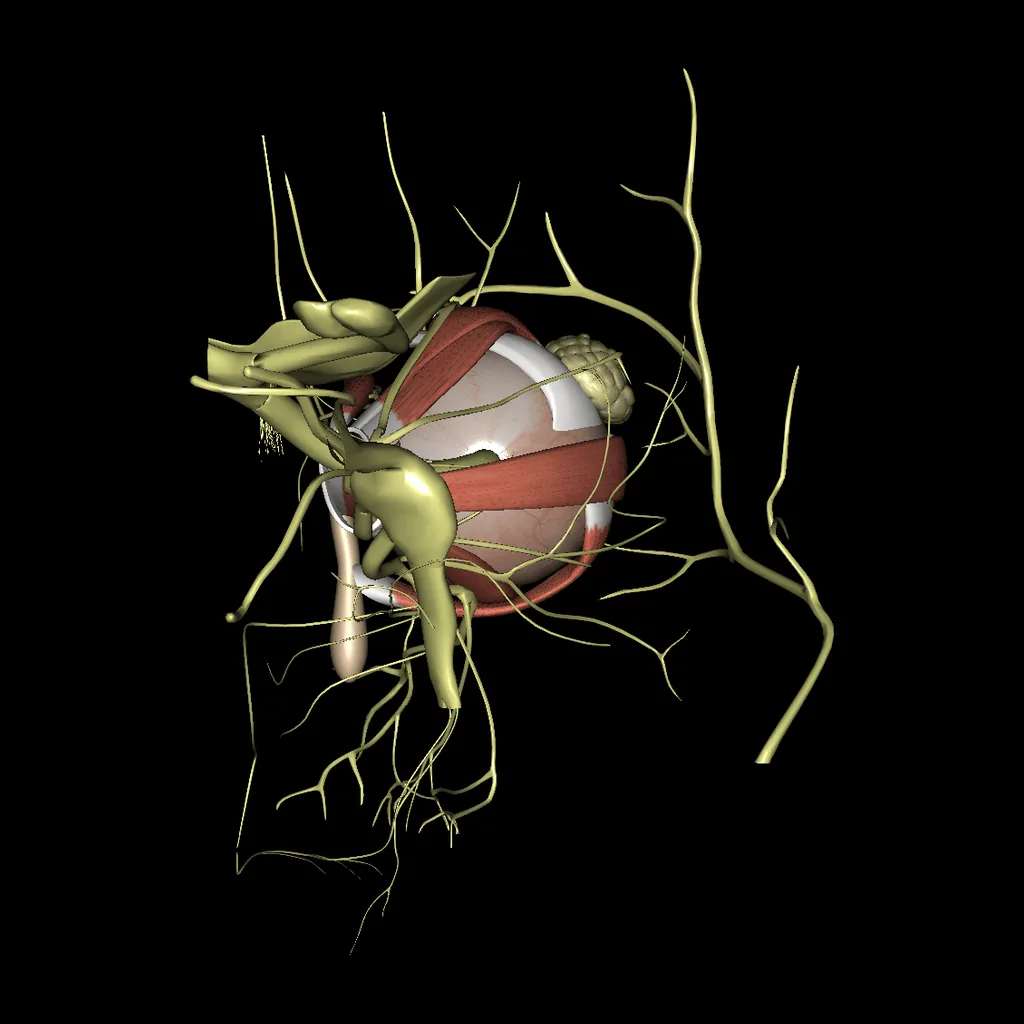 Eye, posterior view