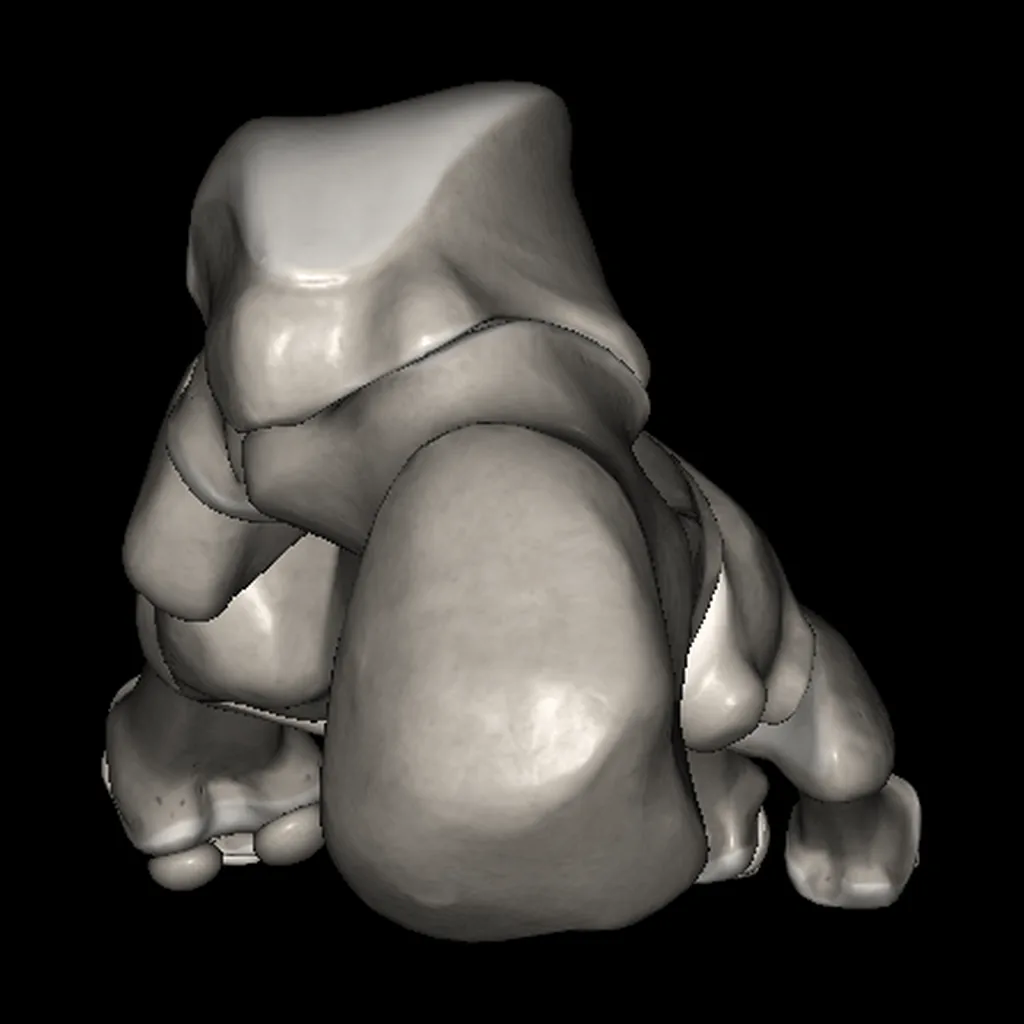 Foot (Bones), posterior view