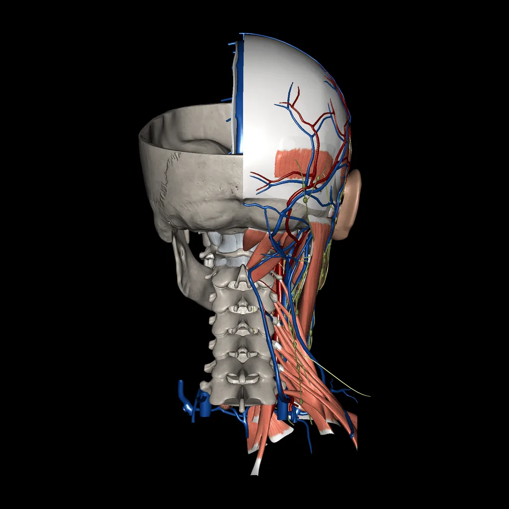 Head (All Systems), posterior view