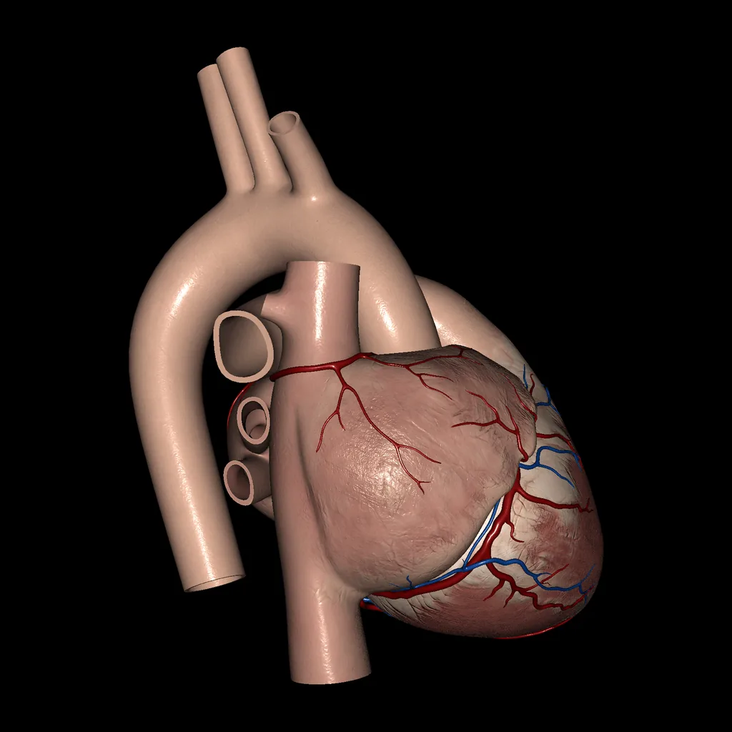 Heart (External view), lateral view