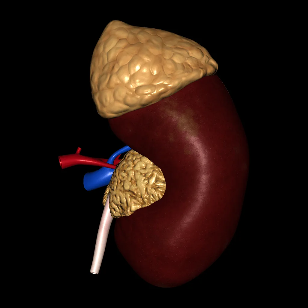 Kidney (Section), posterior view