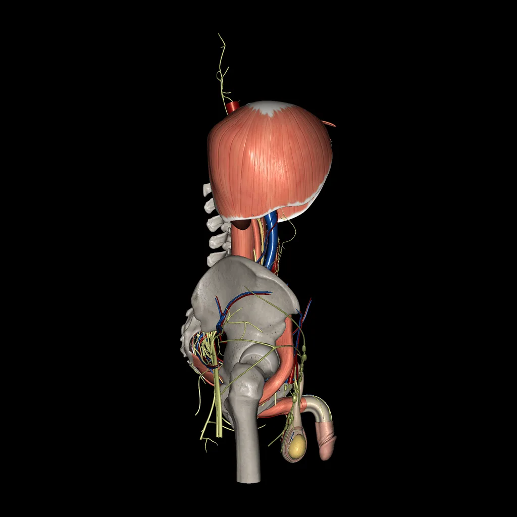 Urogenital system (Male), lateral view